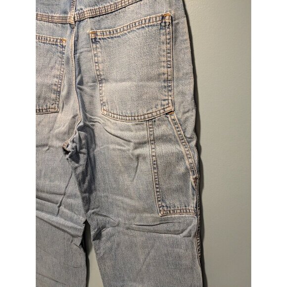 Lands End Jeans Women's Blue Light Wash High Rise Mom Jeans Size 4 - Picture 7 of 12